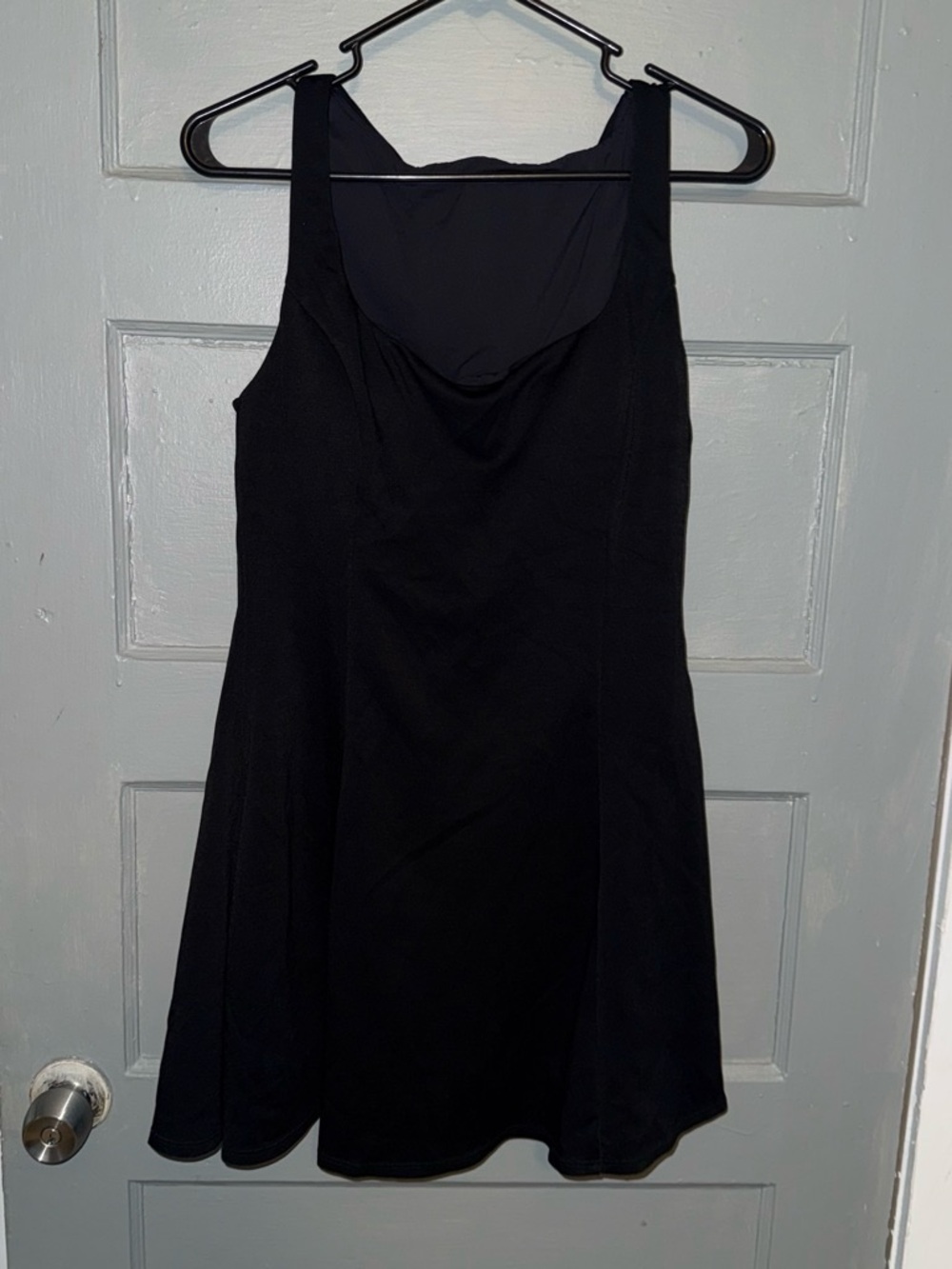 HALARA Black Sleeveless Mini Dress